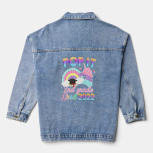 Zauberhafter Einhorn-Pop der zweiten Stufe Abschlu Jeansjacke