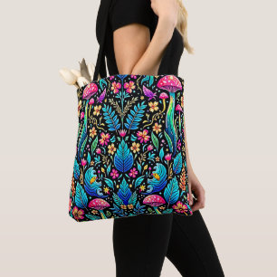 Zauberhafter Pilzwaldtraum Tasche