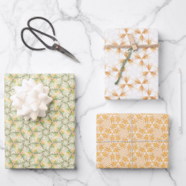 Zauberhaftes Design der zauberhaften Weihnachtsbau Geschenkpapier Set
