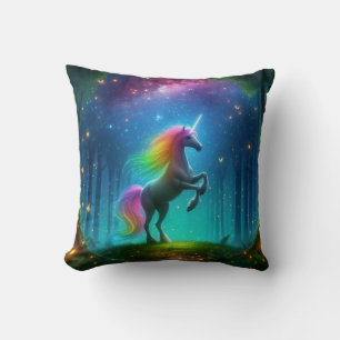 Zauberhaftes Einhornkissen, Kinder einhorn Kissen