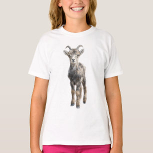 Zauberhaftes handgemaltes Porträt eines jungen Ber T-Shirt
