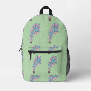 Zauberhase Blasenexplosion Whimsical Magic Bedruckter Rucksack