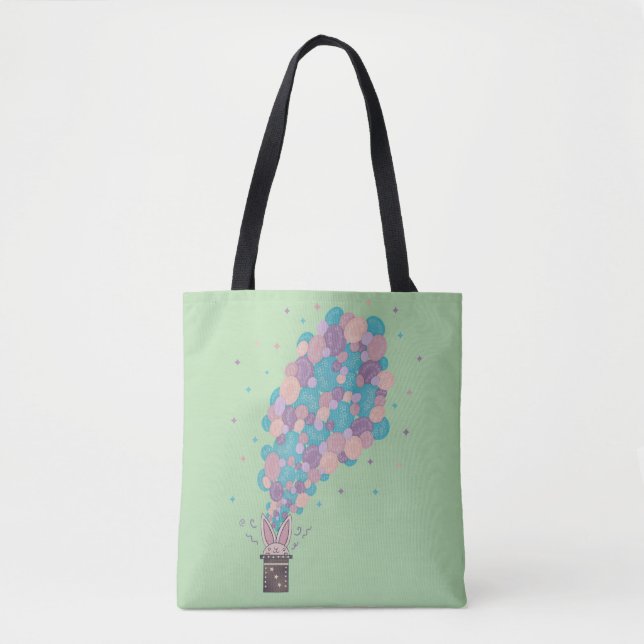 Zauberhase Blasenexplosion | Whimsical Magic Tasche (Vorderseite)