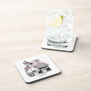 Zauberhaus Getränkeuntersetzer