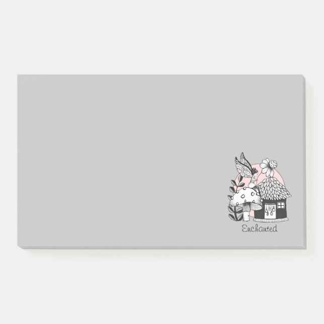 Zauberhaus Post-it Klebezettel (Vorderseite)