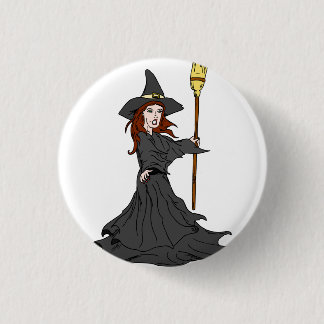 Zauberhexe Button