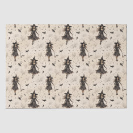 Zauberhexen - Fledermäuse Seidenpapier