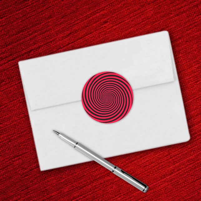 Zauberhypnosis-Aufkleber ausstechen Runder Aufkleber (Make a statement with this standout sticker! )