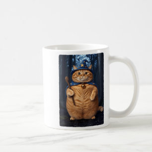 Zauberkatze Witze Witzige Halloween Männer Frauen Kaffeetasse