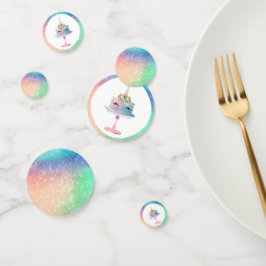 Zauberkuchen | Fantasy Watercolor Party Konfetti