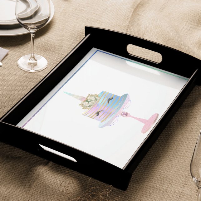 Zauberkuchen | Fantasy Watercolor Party Seidenpapier (Von Creator hochgeladen)