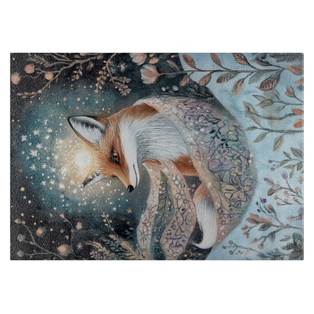 Zauberkunstschnitt Schneidebrett (Vorderseite)