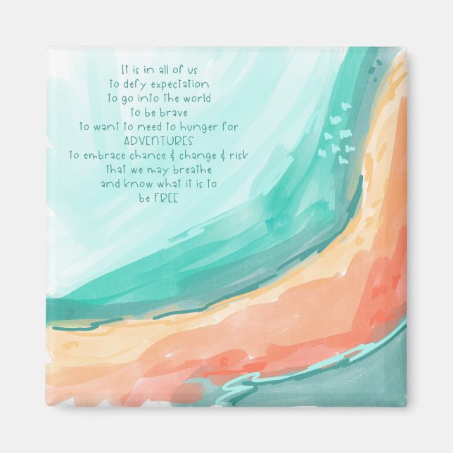 Zaubermagazin Magnet (Vorne)