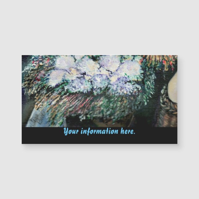 Zaubermoment auf dem Misloc-Markt Magnetkarte (Vorderseite)