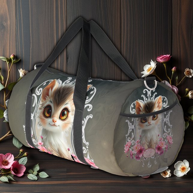 Zaubernd, flauschig duffle bag (Von Creator hochgeladen)