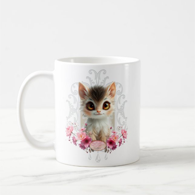 Zaubernd, flauschig kaffeetasse (Links)