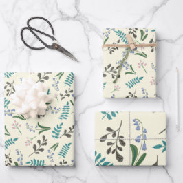 Zauberpapier für die Holzflora Geschenkpapier Set