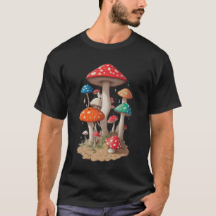Zauberpilz-Shirt Hippie-Shirt Mykologie T-Shirt