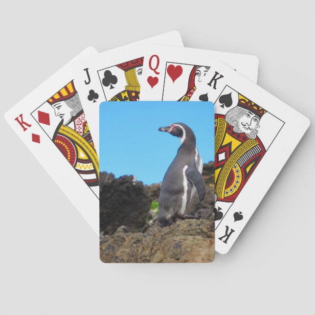 Zauberpinguin Spielkarten (Rückseite)