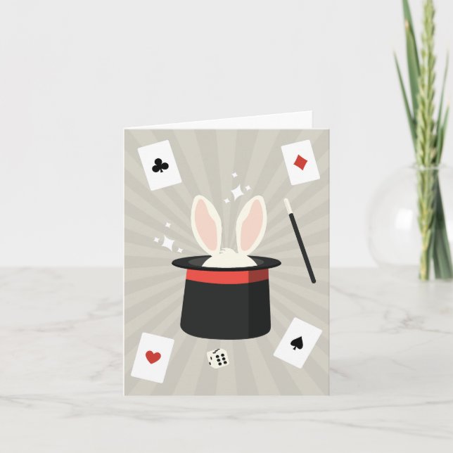 Zauberschau Magician Kids Karte (Vorderseite)
