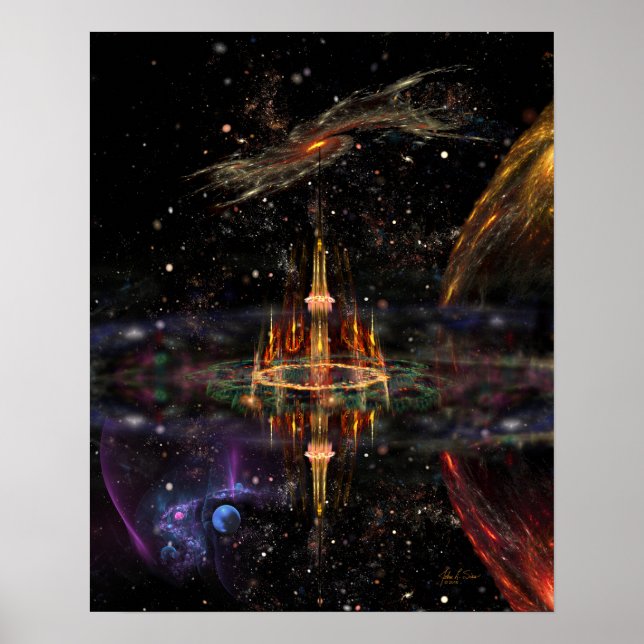 Zauberschloss (16x20) poster (Vorne)