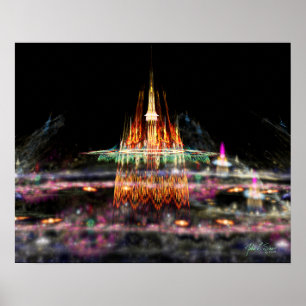 Zauberschloss (20 x 16) poster