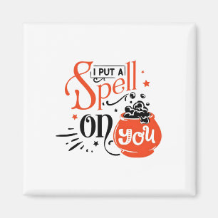 Zauberspruch, den ich dir zu Halloween-heiliger Ja Magnet