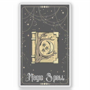 Zaubersprüch-Tarot Aufkleber