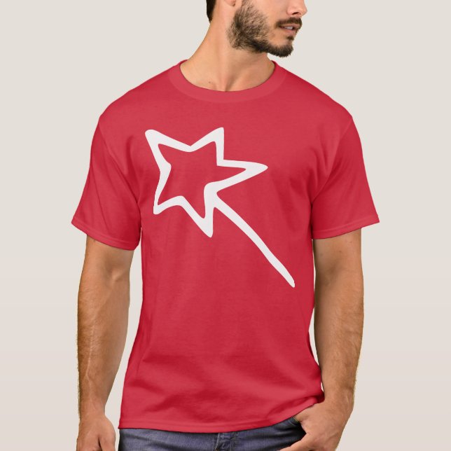 Zauberstab-Geschenk T-Shirt (Vorderseite)