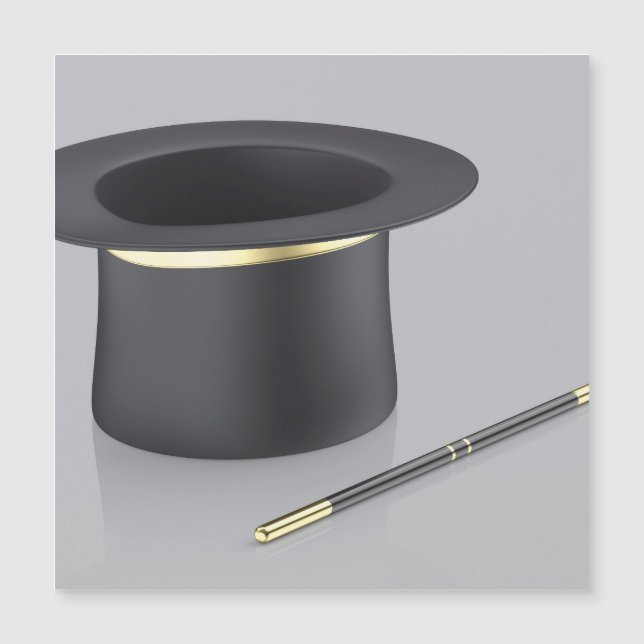 Zauberstab Magnetkarte (Vorderseite)
