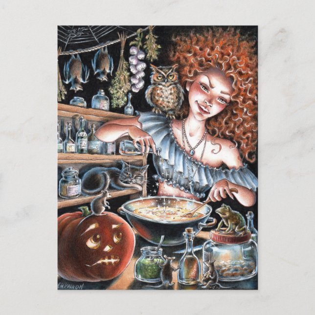 Zauberstoß Postkarte (Vorderseite)