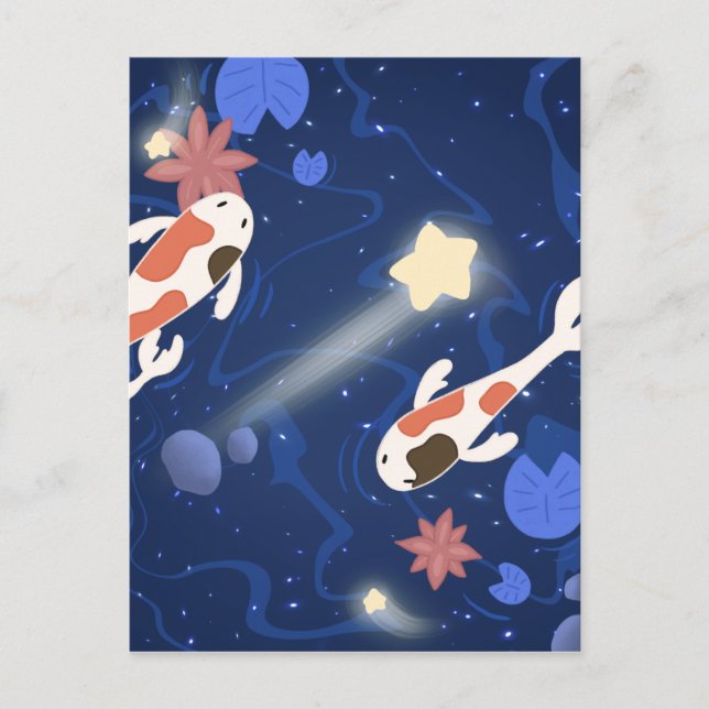 Zauberteich-Postkarte Postkarte (Vorderseite)