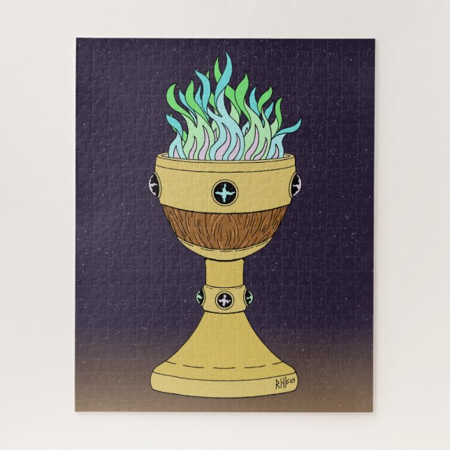 Zaubertrank in Mazer und Chalice Combo (Vertikal)