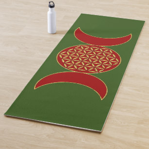 Zaubertriple Moon - Geist-Blume des Lebens 1 Yogamatte