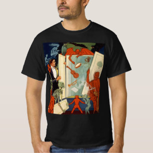 Zaubervorstellung des Vintage-Magiers Carter the G T-Shirt