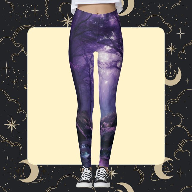 Zauberwald: Eine mystische Reise Leggings (Von Creator hochgeladen)
