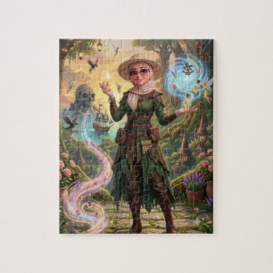Zauberwald-Fantasie-Puzzle