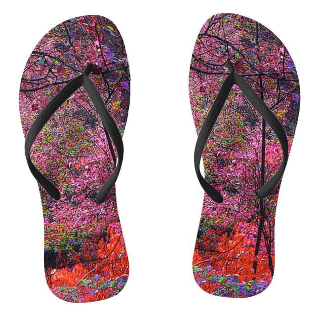 Zauberwald-Flip Flops Flip Flops (Fußbett)