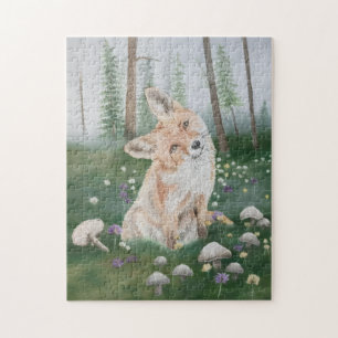 Zauberwald Fuchs Puzzle