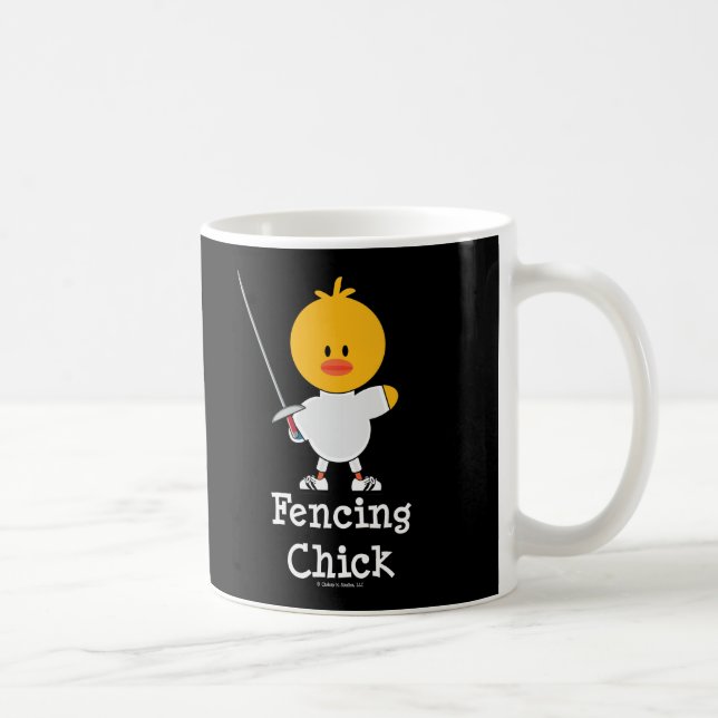 Zaun der Küken-Tasse Kaffeetasse (Rechts)