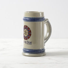 Zaun des Bären am Gebet Stein Bierglas