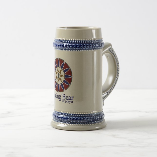 Zaun des Bären am Gebet Stein Bierglas (VorderseiteRechts)