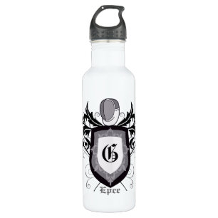 Zaun des Epee-Wappen-Silbers Edelstahlflasche