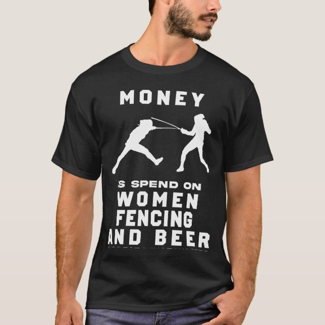 Zaun und Fizz! Der lustige Großteil meines Geldes, T-Shirt (Vorderseite)