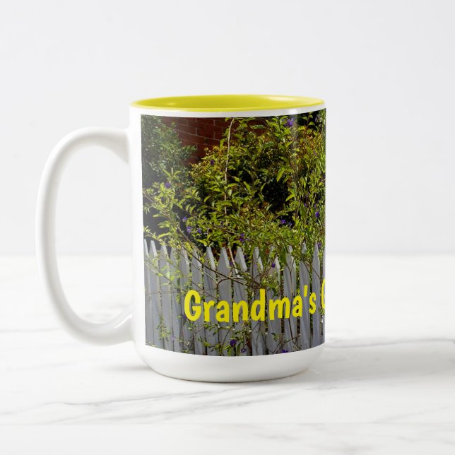 Zaun Zweifarbige Tasse (Links)