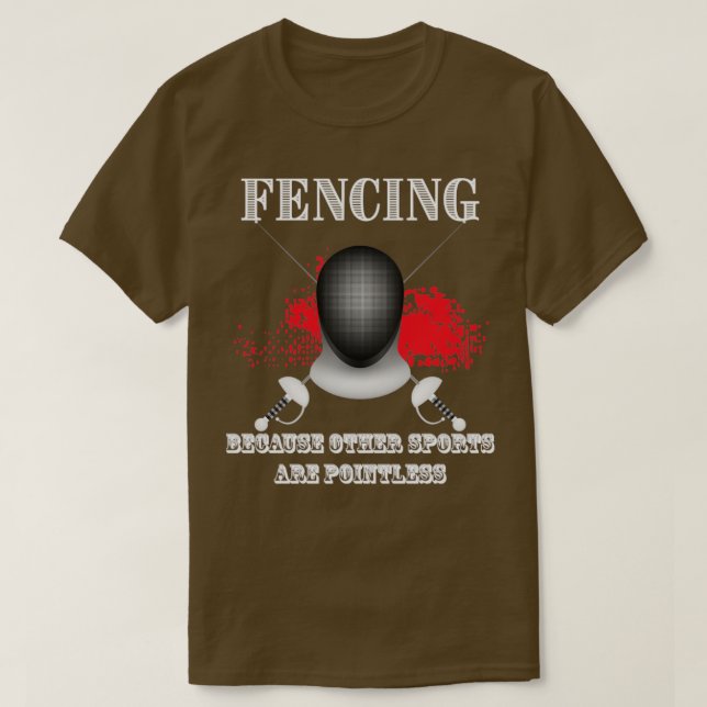 Zäune, weil andere Sportarten sinnlos sind (2) T-Shirt (Design vorne)