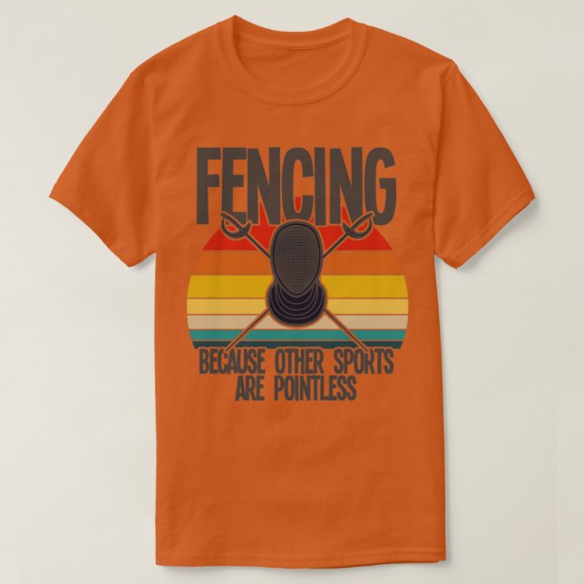 Zäune, weil andere Sportarten sinnlos sind (3) T-Shirt (Design vorne)