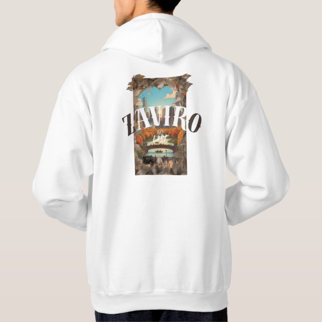 ZAVIRO - NO LIMIT (NYC Herbst-Edition) Hoodie (Rückseite)