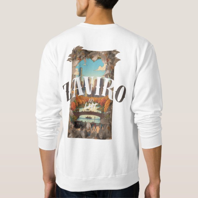 ZAVIRO - NO LIMIT (NYC Herbst-Edition) Sweatshirt (Rückseite)