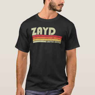 ZAYD Gift Name Personalisiert Funny Retro Vintag B T-Shirt